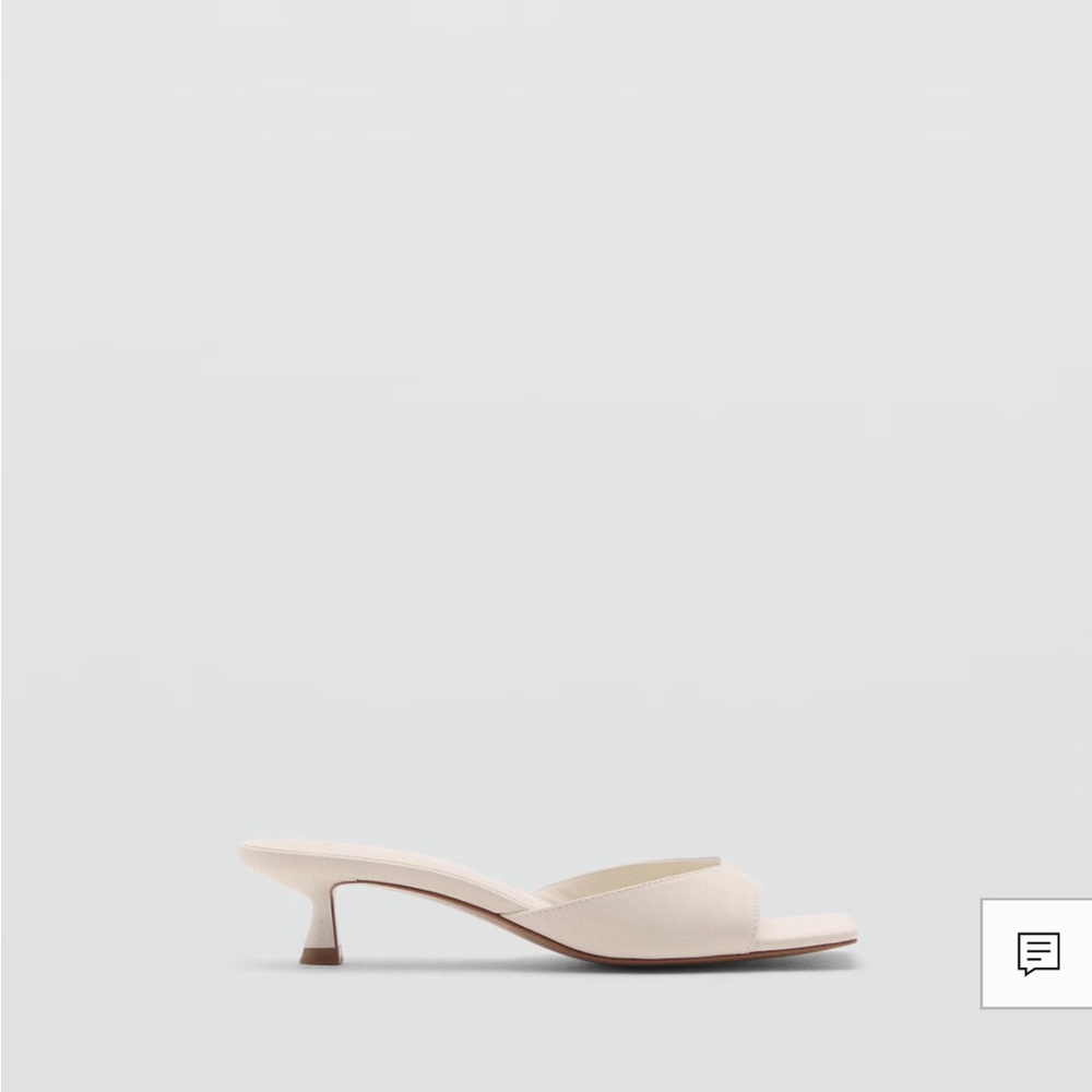 NWT Mango kitten heels